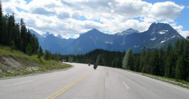 Motorcycle riders in Canada