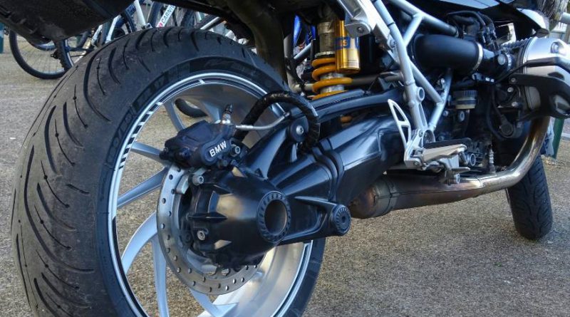 BMW R1200 rear suspension